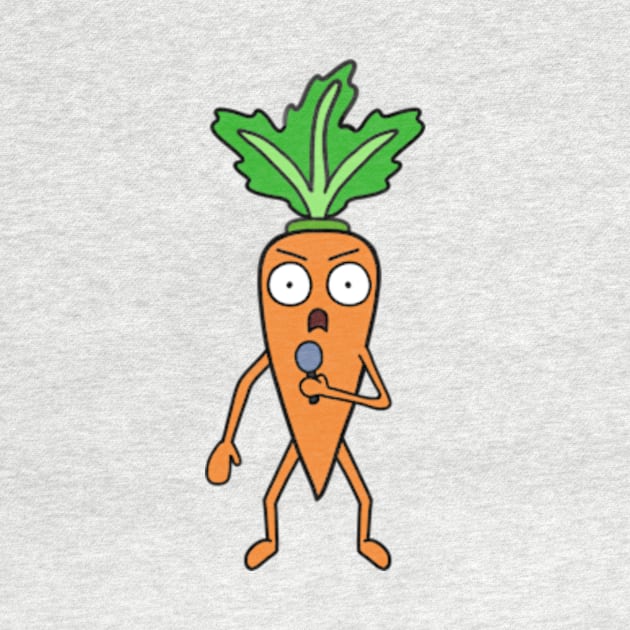 Rapper carrot singing by sungraphica